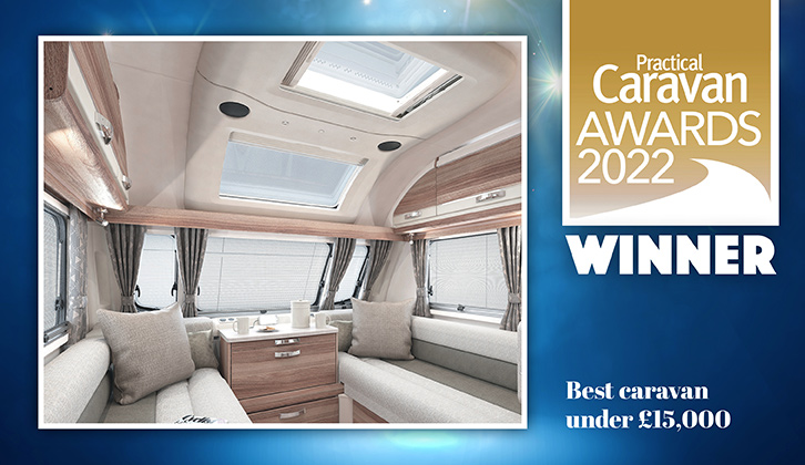 Weinsberg Caracito 390QD, best caravan under £15000