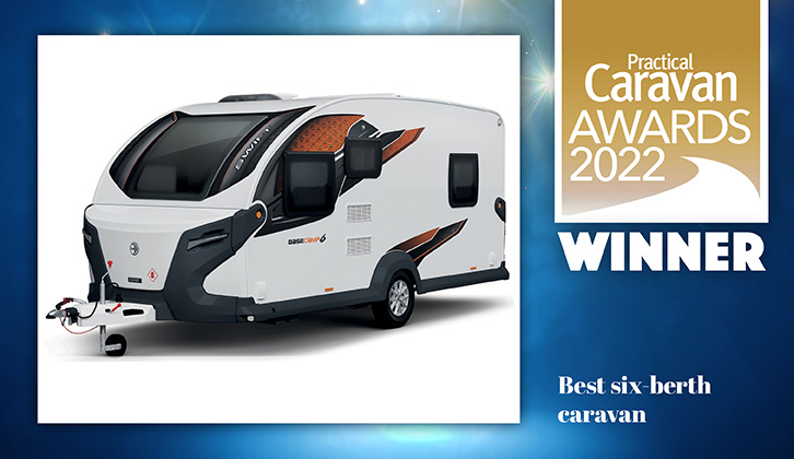 best 6 berth caravan, Practical Caravan Awards 2022