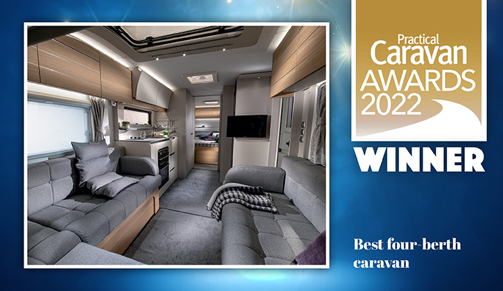 Best-4-berth caravan, Practical Caravan Awards 2022