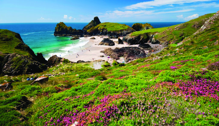 Kynance Cove on The Lizard Peninsula, Cornwall