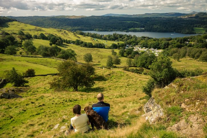 Go for a walk from Park Cliffe Caravan & Camping Estate for fine views over Lake Windermere