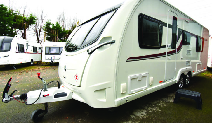 Conqueror shared the same bodyshell as the Elegance; wet locker, barbecue and exterior mains socket are all part of the excellent spec