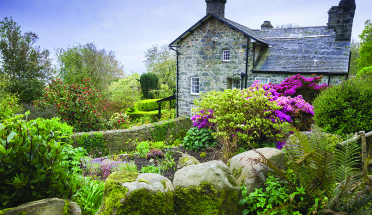 Plas yn Rhiw ("the mansion on the hill") is a fine house with ornamental gardens