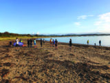 Parkrun with a difference, on the beach at Pwllheli