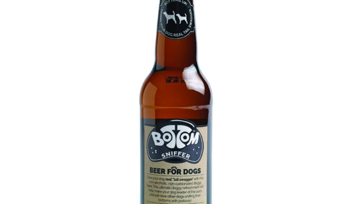 Bottom Sniffer non-alcoholic, non-carbonated dog beer