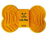 Lick mat for doggie treats