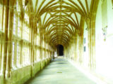 Find a place for tranquil contemplation, strolling along the cathedral's great cloisters
