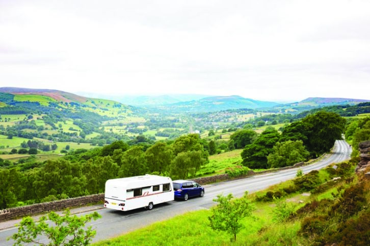 Touring through the beautiful Peak District National Park