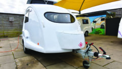 Aerodynamic profile helps to make the Go_pod very economical to tow