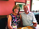 Kay and Nigel enjoyed Sunday lunch at The Grantley Arms, just a short drive from the campsite