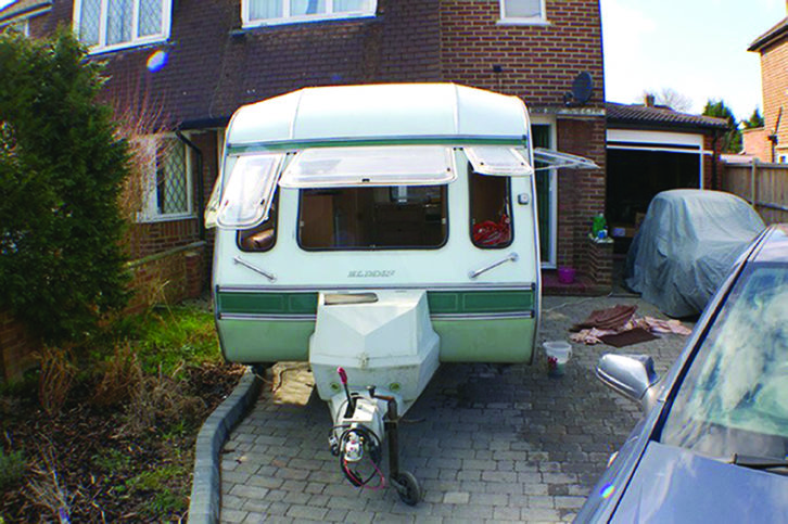 Whether your caravan is stored on your drive...