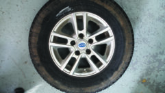 A caravan tyre
