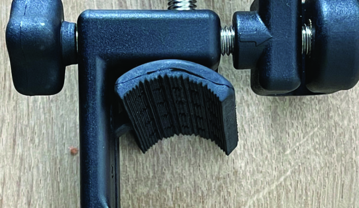 Flexible rubber grip on Grand Aero Platinum