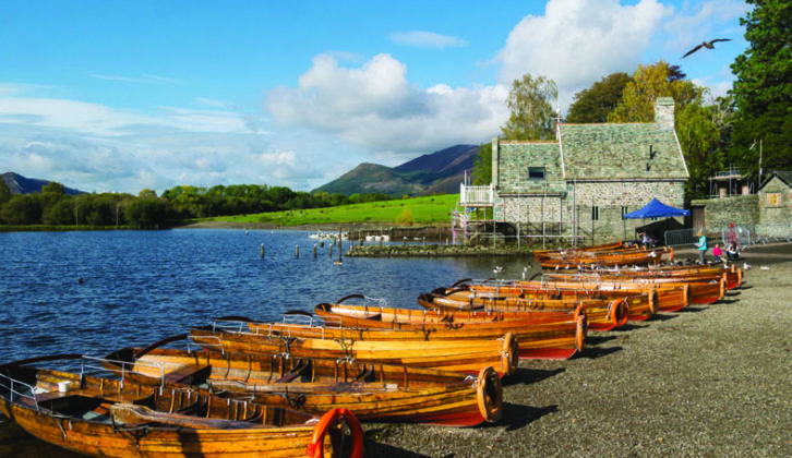 Wherever you go in the Lake District, there are fabulous views! This is Derwentwater