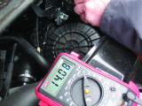 Use a multimeter to check the state of the battery charge