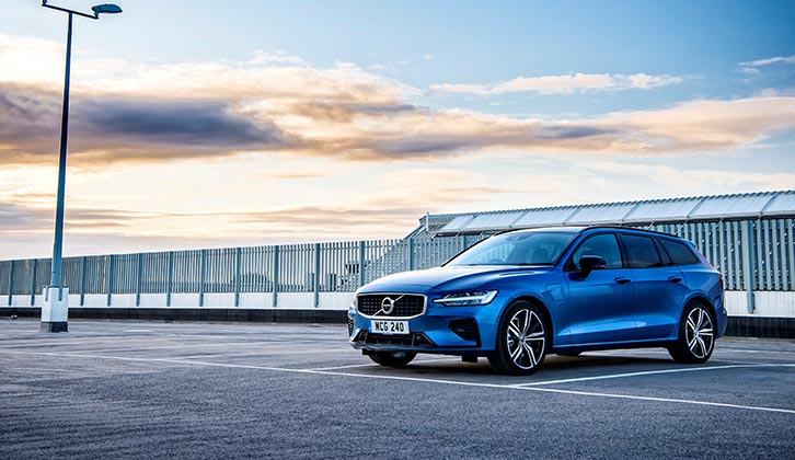 The Volvo V60 T6 Recharge AWD Plus