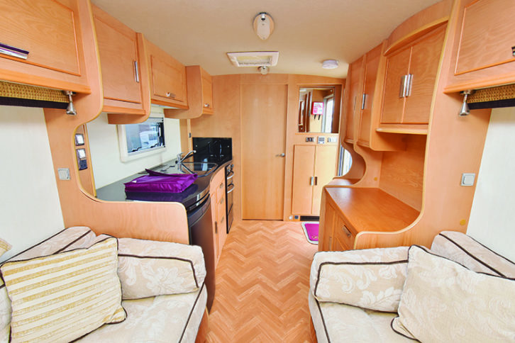 Spacious in every sense of the word, the 520 is ideal for comfortable long-haul touring at any time of year
