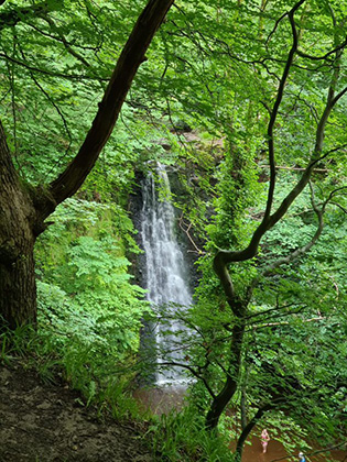 The Failing Foss waterfall