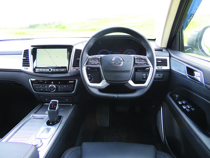 There's an easy-to-use 9.2-inch infotainment and sat nav screen in the centre of the dashboard