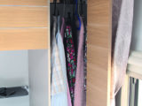 Plenty of storage for clothing in the roomy wardrobes either side of the bed