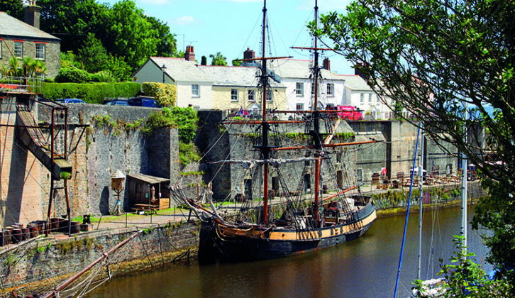 Charlestown, a busy port i the 18th century, remains almost unchanged today