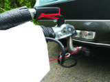 Detachable towball and electrics sit clear of the bumper
