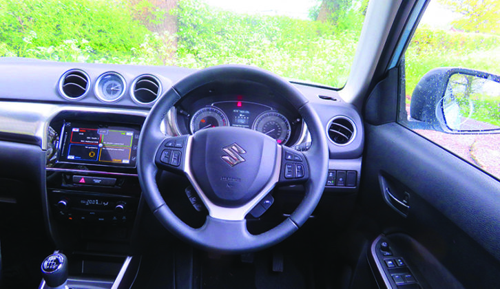 SZ5 models have digital radio, sat nav, sunroof, climate control, suede upholstery, rear-view camera and parking sensors
