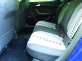 Adults can get comfortable in the back, although on a hot day, they might wish for air vents between the front seats