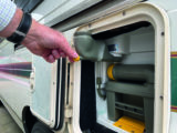 The flush filler also has a drain