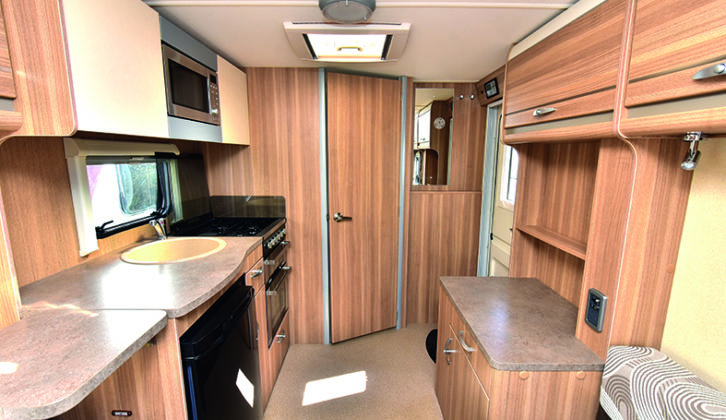 The 442 is a spacious tourer for two and offers a good amount of storage