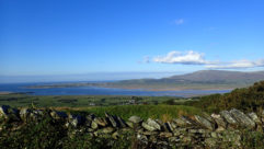 Looking across the Duddon Estuary on a clear, bright day