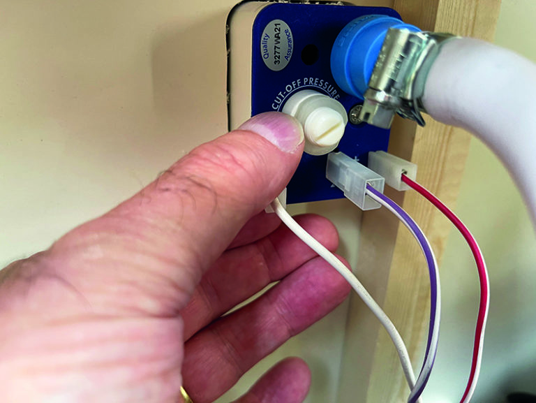 DIY Mechanic Water Pressure Switches Practical Caravan