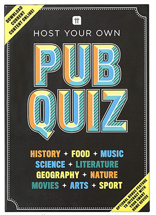 Talking Tables Party Pub Quiz game