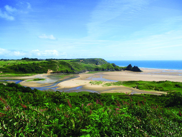 Three Cliffs Bay, Gower Peninsula