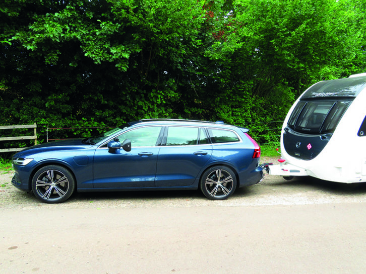 Plenty of room inside the V60, although the optional panoramic sunroof does steal quite a lot of headroom