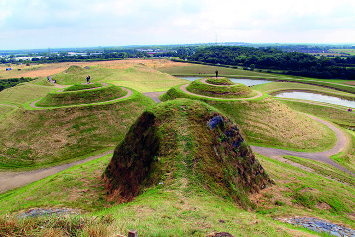 Northumberlandia, the world's largest human landform sculpture