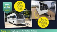 The Adria Adora Tiber vs the Bailey Unicorn Vigo