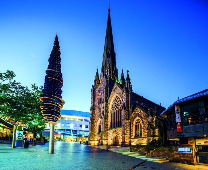 St Martin's Church, in Birmingham's Bullring