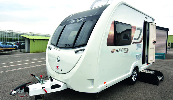 Clever design makes the neat new Sprite Compact an ideal choice for couples