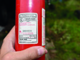 Check the date of your extinguisher - this 1995 Kidde needed replacing