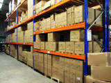 Stock in the company's Nottinghamshire distribution warehouse