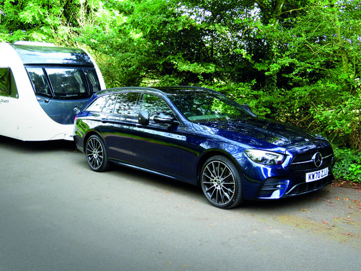 The E400 d is the most powerful diesel in the range, with 330hp and 516lb ft of torque