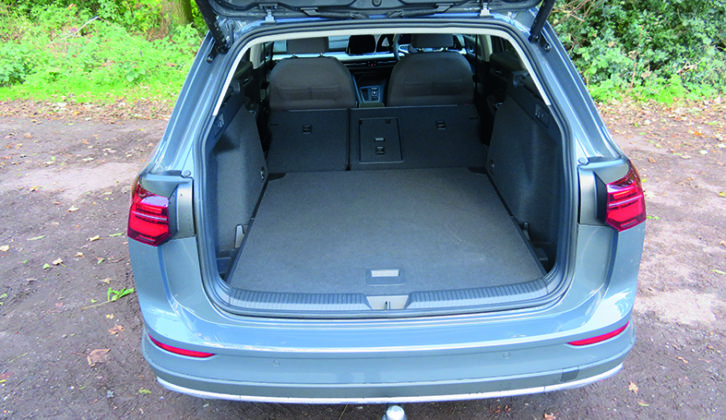 The boot has a 611-litre capacity, which compares well with rivals