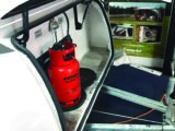 Storage is good throughout, and you also get a capacious gas locker up front