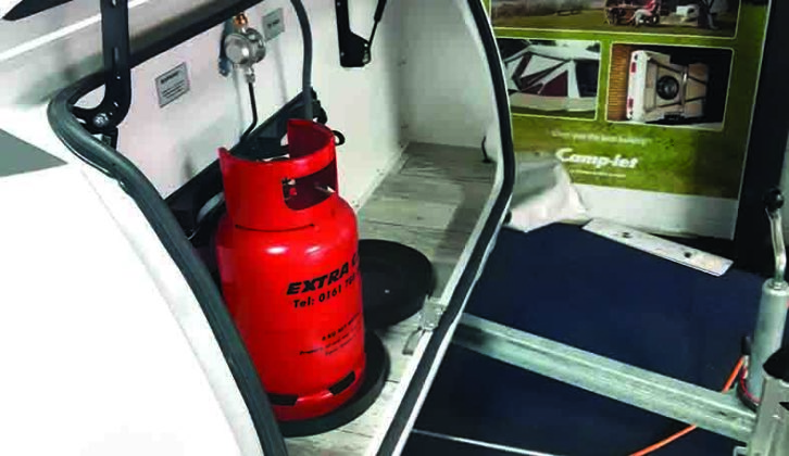 Storage is good throughout, and you also get a capacious gas locker up front