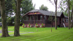 A lodge at Rawcliffe Hall