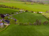 An aerial view of Grove Foot Farm Caravan Park in the Lake District