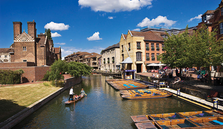 The river in Cambridge