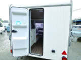 Entry is via the rear door, which is fitted with useful moulded storage containers