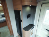 You also get a 153-litre Dometic 10-series two-way opening fridge just opposite